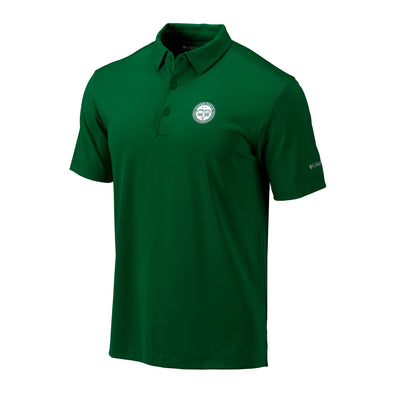Greenville Drive Columbia Mens Green Omni Wick Polo