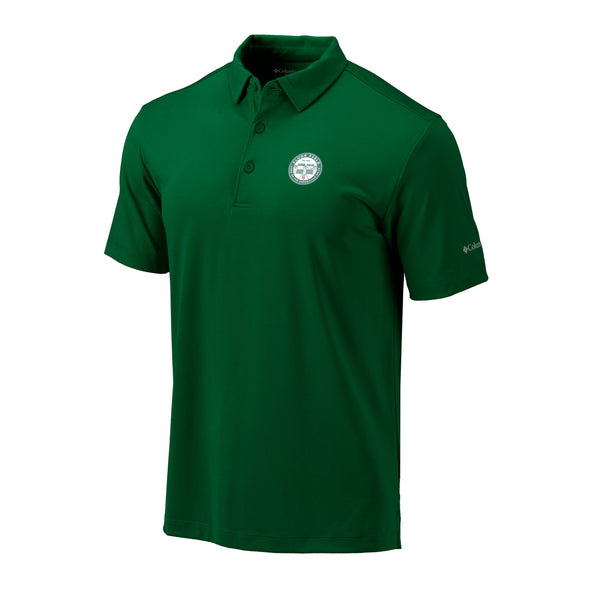 Greenville Drive Columbia Mens Green Omni Wick Polo