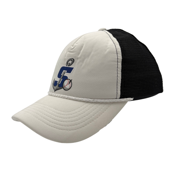 Bimm Ridder Womens Black and White Twill Snapback