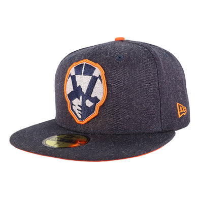 Las Vegas Aviators New Era Aviator Heather Gray/Orange 59FIFTY Fitted Hat