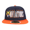 Kids' New Era LVA Jumbo Navy/Orange 59FIFTY Fitted Hat