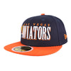 Kids' Las Vegas Aviators New Era LVA Jumbo Navy/Orange 59FIFTY Fitted Hat