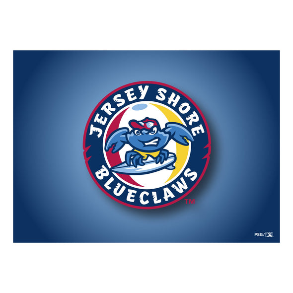 Jersey Shore BlueClaws Primary Logo Fridge Magnet