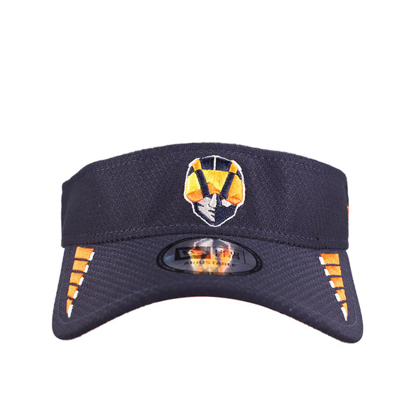 Las Vegas Aviators New Era Aviator Speed Navy/Orange Velcroback Visor