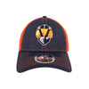 Las Vegas Aviators New Era Aviator Shadow Tech Neo Orange/Navy 9FORTY Stretch-Snapback Hat