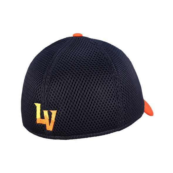 Las Vegas Aviators New Era Aviator Team Neo Navy/Orange 39THIRTY Stretch Fit Hat