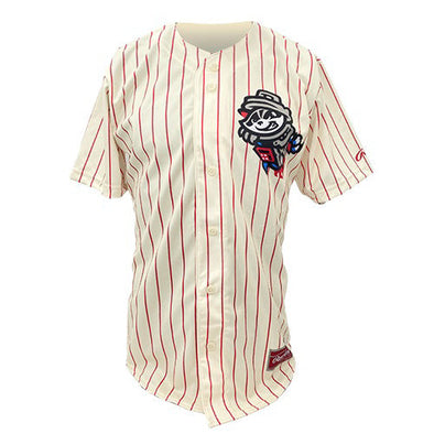 Adult Cream Pinstripe Jersey