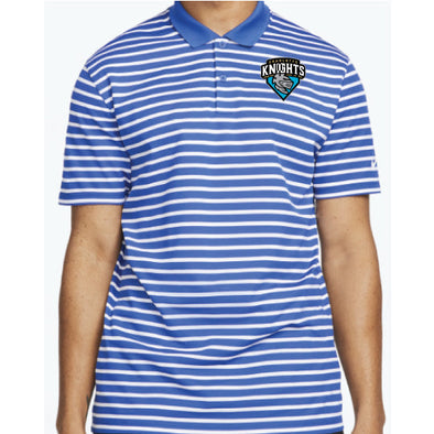 Charlotte Knights Nike Victory Stripe Polo