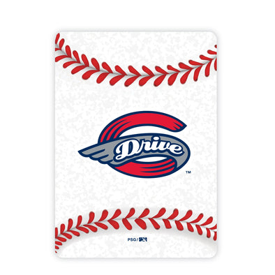 PSG Greenville Drive White Playing Cards with Baseball Stitching