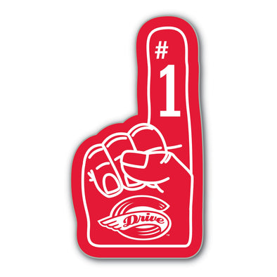 PSG Greenville Drive Red Foam #1 Finger Pin