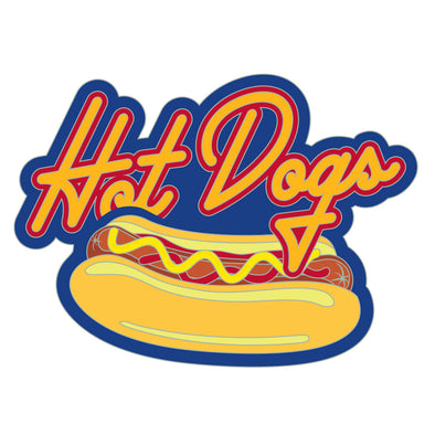 Reading Hot Dogs Pin