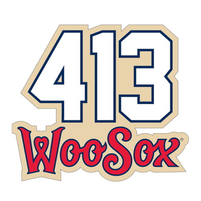 Worcester Red Sox 413 Area Code Magnet