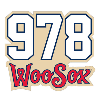 Worcester Red Sox 978 Area Code Magnet