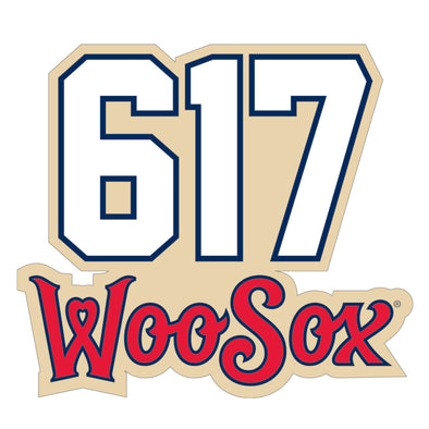 Worcester Red Sox 617 Area Code Magnet