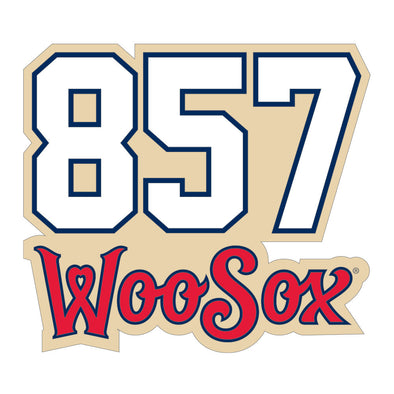 Worcester Red Sox 857 Area Code Magnet