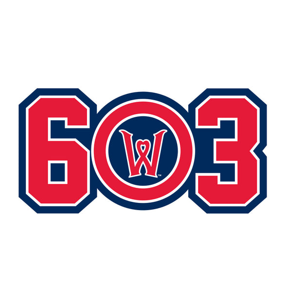 Worcester Red Sox 603 Area Code Magnet