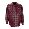 Worcester Red Sox Maroon Heart W Flannel Shirt