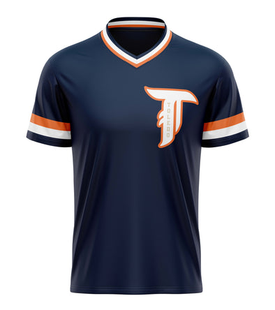 Toledo Mud Hens 84 Tigers Theme Replica Jersey