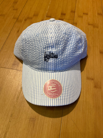 OC Sports Ladies Fightins Ainsley Light Blue Striped Hat