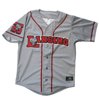 Lansing Lugnuts Throwback 1996 Road Replica Jersey