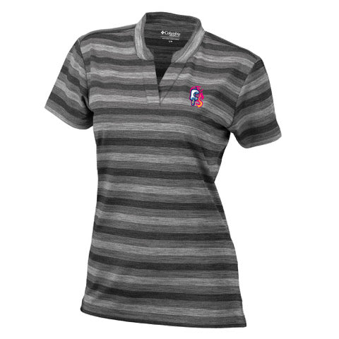 Women's Columbia Stripe Polo