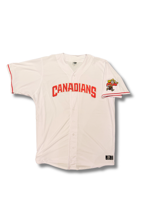 Canadians Home White Authentic-Style Jersey