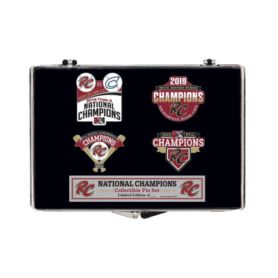 PIN CHAMP 4 SET, SACRAMENTO RIVER CATS