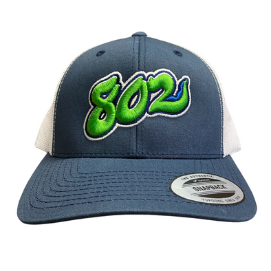 Vermont Lake Monsters 802 Trucker Snapback