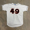 Delmarva Shorebirds Rawlings 2025 Team Issued White Jerseys