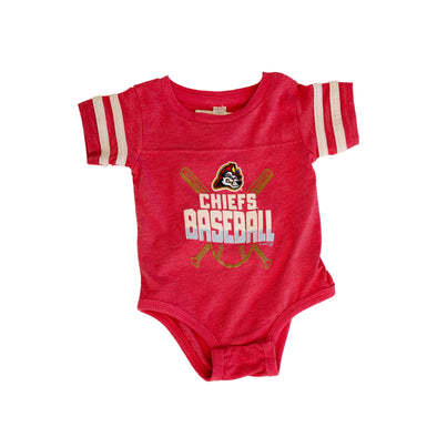 Peoria Chiefs Hot Pink Infant Onesie