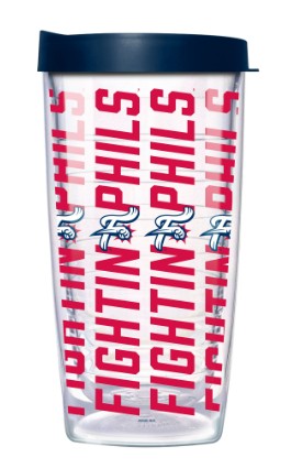 16 oz Double Wall Fightin Phils Tumbler