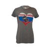 Ladies Gray Heart T-shirt