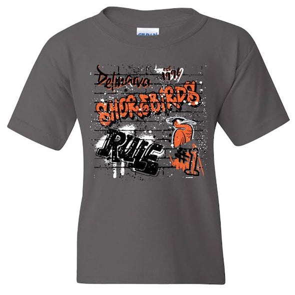 Delmarva Shorebirds Climb Youth T-Shirt