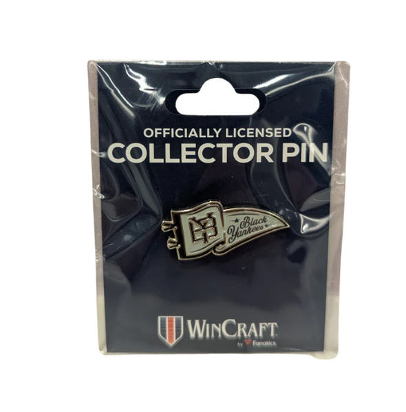 Somerset Patriots NY Black Yankees Pennant Logo Pin
