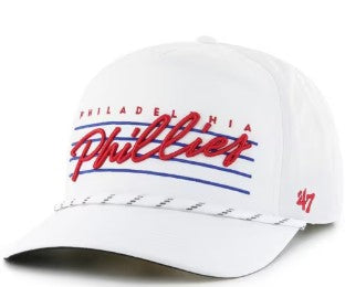 '47 Philadelphia Phillies Script Brrr White Hitch