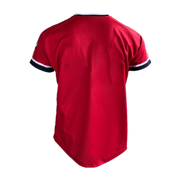 Nashville Sounds Adult Replica Red Alternate Jersey