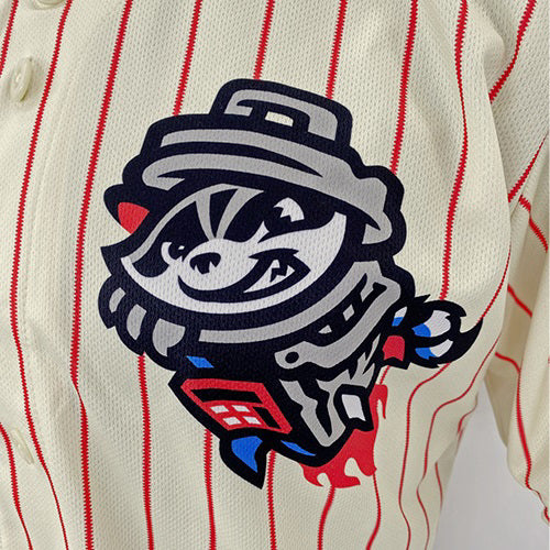 Adult Cream Pinstripe Jersey