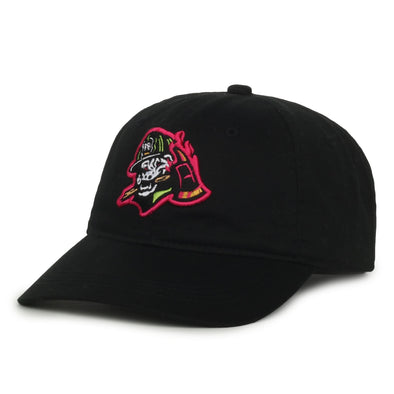 Perros Bomberos Black Adjustable Hat