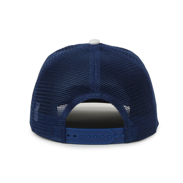 OC Cannon Logo Outfielder White/Royal Mesh Snapback Cap