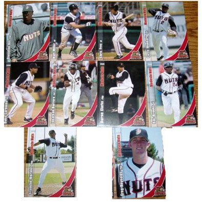 Modesto Nuts 2006 Modesto Nuts Card Set