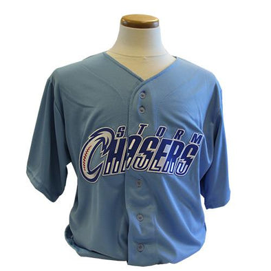 Omaha Storm Chasers Replica Powder Blue Alternate Jersey