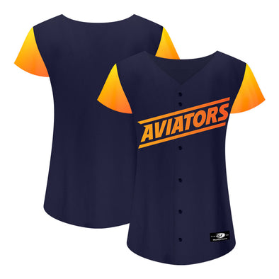 Women's Las Vegas Aviators OT Sports 2019-2022 Home Alternate Aviators Navy/Gradient Replica Jersey