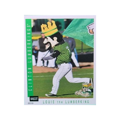 2019 Louie The LumberKing Baseball Card