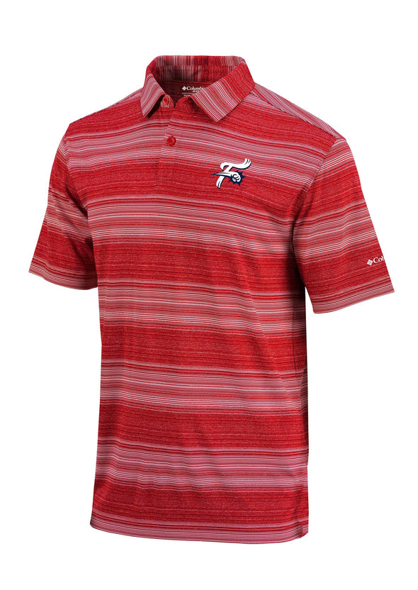 Columbia 2019 Omni Wick Slide Red Polo