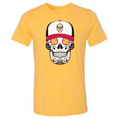 Sugar Skull Gold Tee 108 Stitches