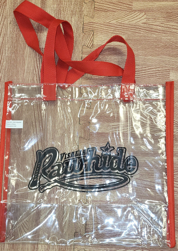Clear Reusable Tote Bag