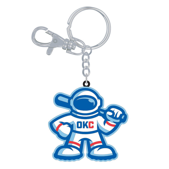 OKC Comets Astronaut Keychain