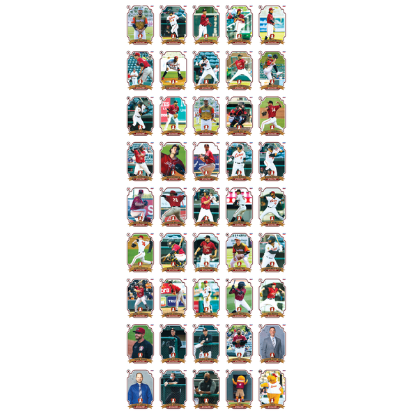 Altoona Curve 2021 Uncut Team Card Set