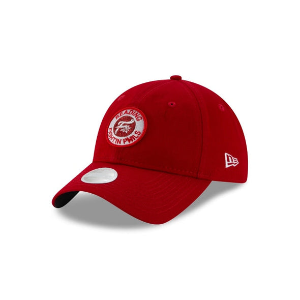 New Era 9Twenty Women's Red Glitter Shiny Patch Cap