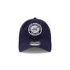 New Era 9Twenty Adjustbale Navy Circle Patch Hat